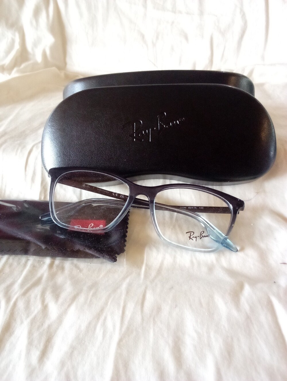 Ray Ban RB5422 8309 Blue Cat Eye Eyeglass Frames 54-16-145